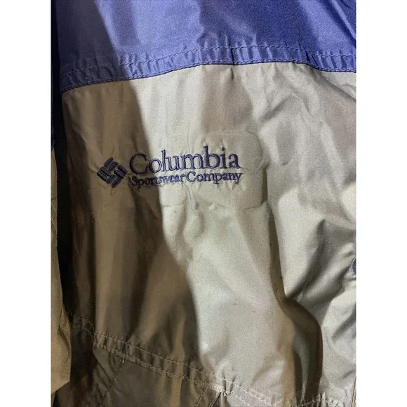 Columbia Mens Packable Jacket Size Large Windbreaker Raincoat Hood - Picture 3 of 7